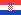 Drapeau Croatie