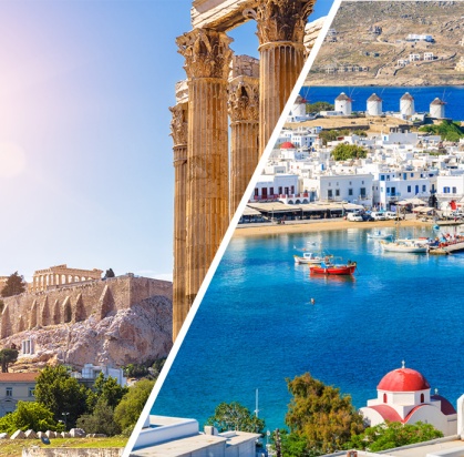 Combiné Athènes / Mykonos, Combiné Grèce & ses îles, Grèce Continentale, Athènes & sa région par Ôvoyages Combiné Athènes / Mykonos, Combiné Grèce & ses îles, Grèce Continentale, Athènes & sa région par Ôvoyages