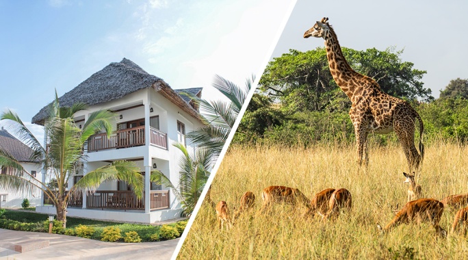 Hôtel Zanzibar Bahari Villas 4* + Safari 1 nuit, Séjour Tanzanie, Zanzibar par Ôvoyages Hôtel Zanzibar Bahari Villas 4* + Safari 1 nuit, Séjour Tanzanie, Zanzibar par Ôvoyages