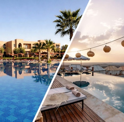 Combiné Marrakech & Désert : Smart club Marrakech Ryads Parc 4* & Mia Agafay Resort 4* by Ôvoyages, Combiné Maroc, Marrakech par Ôvoyages Combiné Marrakech & Désert : Smart club Marrakech Ryads Parc 4* & Mia Agafay Resort 4* by Ôvoyages, Combiné Maroc, Marrakech par Ôvoyages
