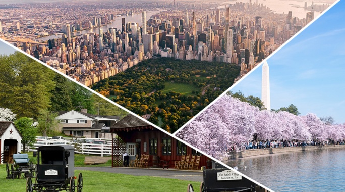 Circuit Capitales de l'Est & Extension à New York, Circuit Etats-Unis, New York par Ôvoyages Circuit Capitales de l'Est & Extension à New York, Circuit Etats-Unis, New York par Ôvoyages