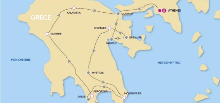 Autotour Spécial Péloponnèse 3*/4*, Circuit Grèce & ses îles, Grèce Continentale, Athènes & sa région par Ôvoyages Autotour Spécial Péloponnèse 3*/4*, Circuit Grèce & ses îles, Grèce Continentale, Athènes & sa région par Ôvoyages