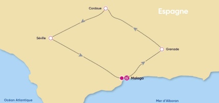 Autotour Ma Douce Andalouse 3* by Ôvoyages, Circuit Espagne & ses îles, Espagne continentale, Andalousie par Ôvoyages Autotour Ma Douce Andalouse 3* by Ôvoyages, Circuit Espagne & ses îles, Espagne continentale, Andalousie par Ôvoyages